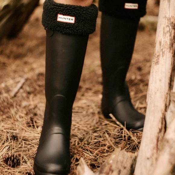 Hunter Orig Tall Boot WITH Boot Socks - Picture 5 of 7